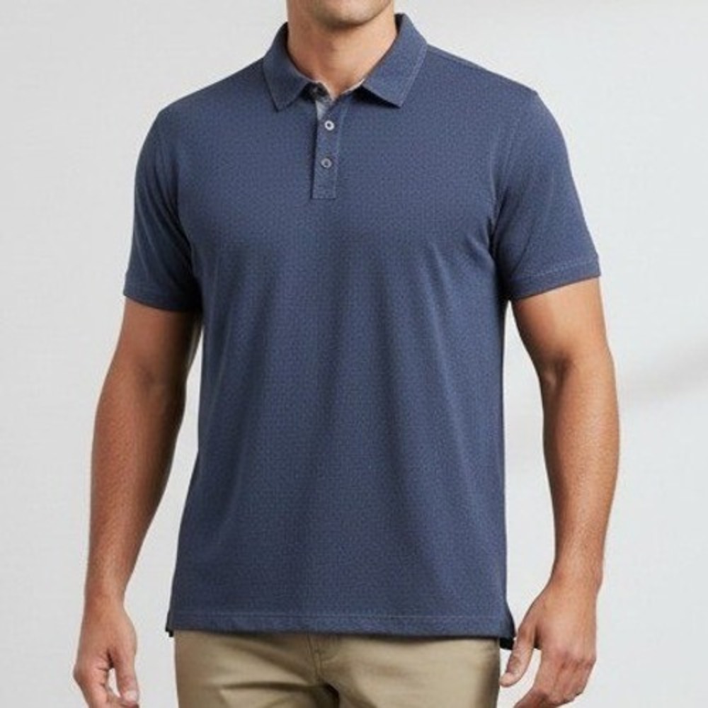 Tommy Bahama Mens Tencel Blend Polo Shirt Blue Casual Business XXL